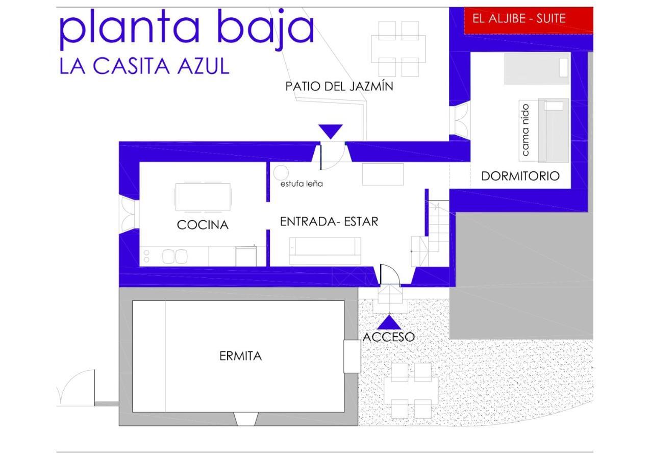 La Casita Azul - Casa Tipica Andaluza Villa Albunol Exterior photo